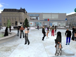 1. Sediul BCR in Virtual Bucharest