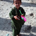 An Afghan child