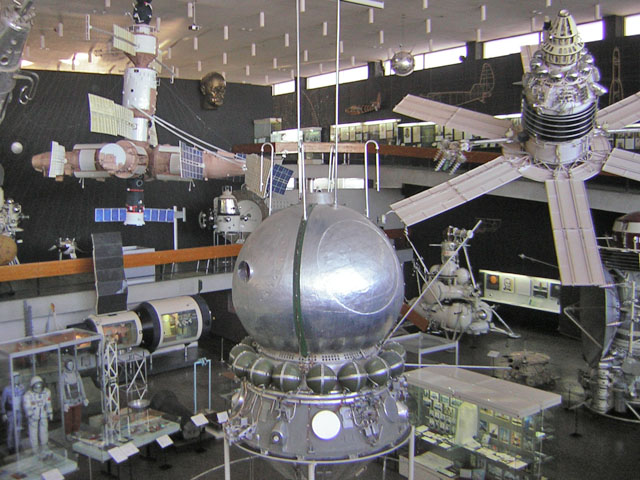 The Hall of Space Technology in the Tsiolkovsky State Museum of the History of Cosmonautics, Kaluga, Russia