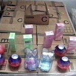 Parfumuri si diverse bunuri retinute la Biroul Vamal Constanta Sud