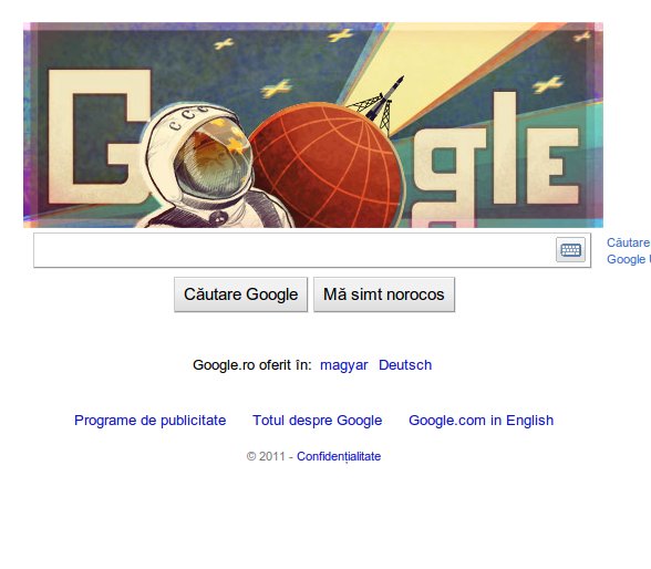 gagarin google