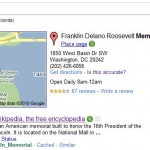 Google Maps indica gresit Lincoln Memorial